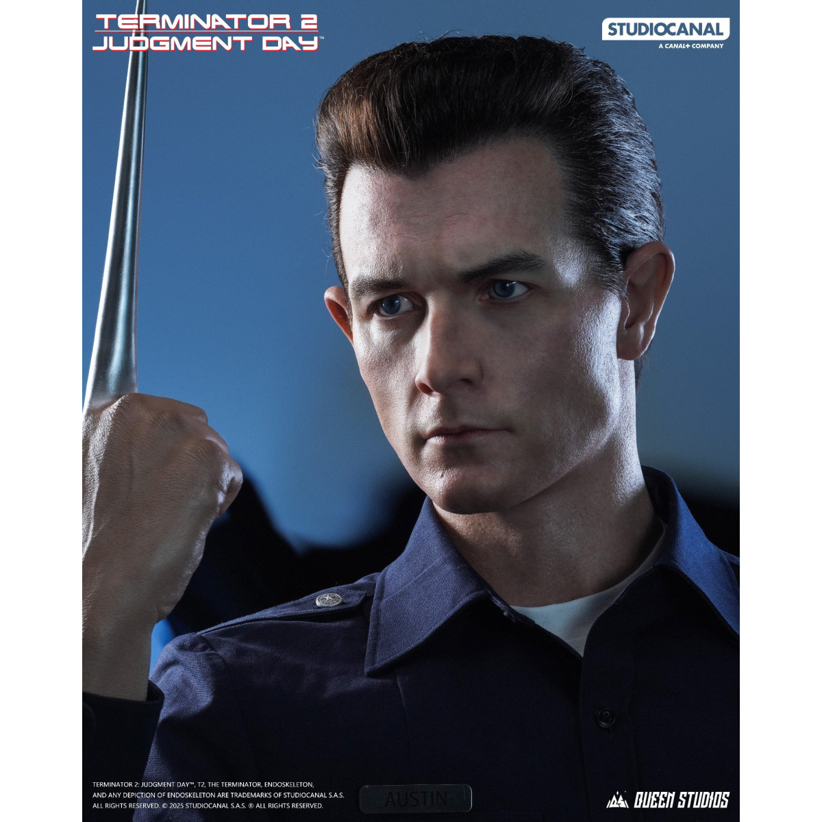 Queen studios - Terminator 2 - T1000 Life Size Bust 2.0