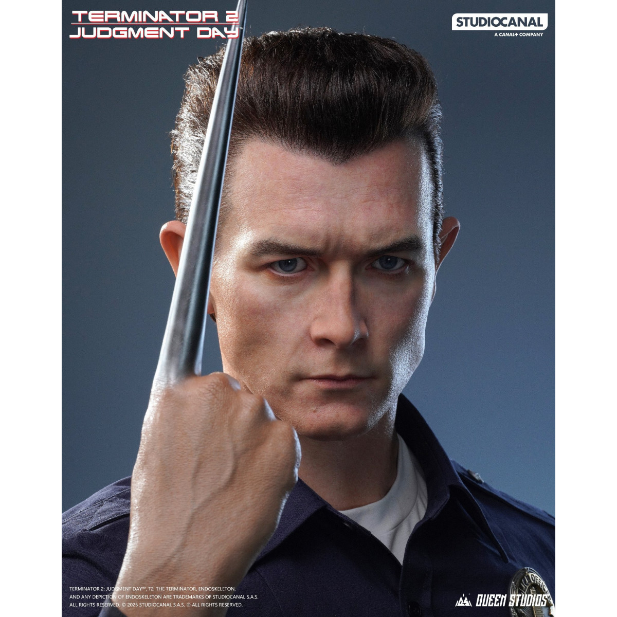 Queen studios - Terminator 2 - T1000 Life Size Bust 2.0