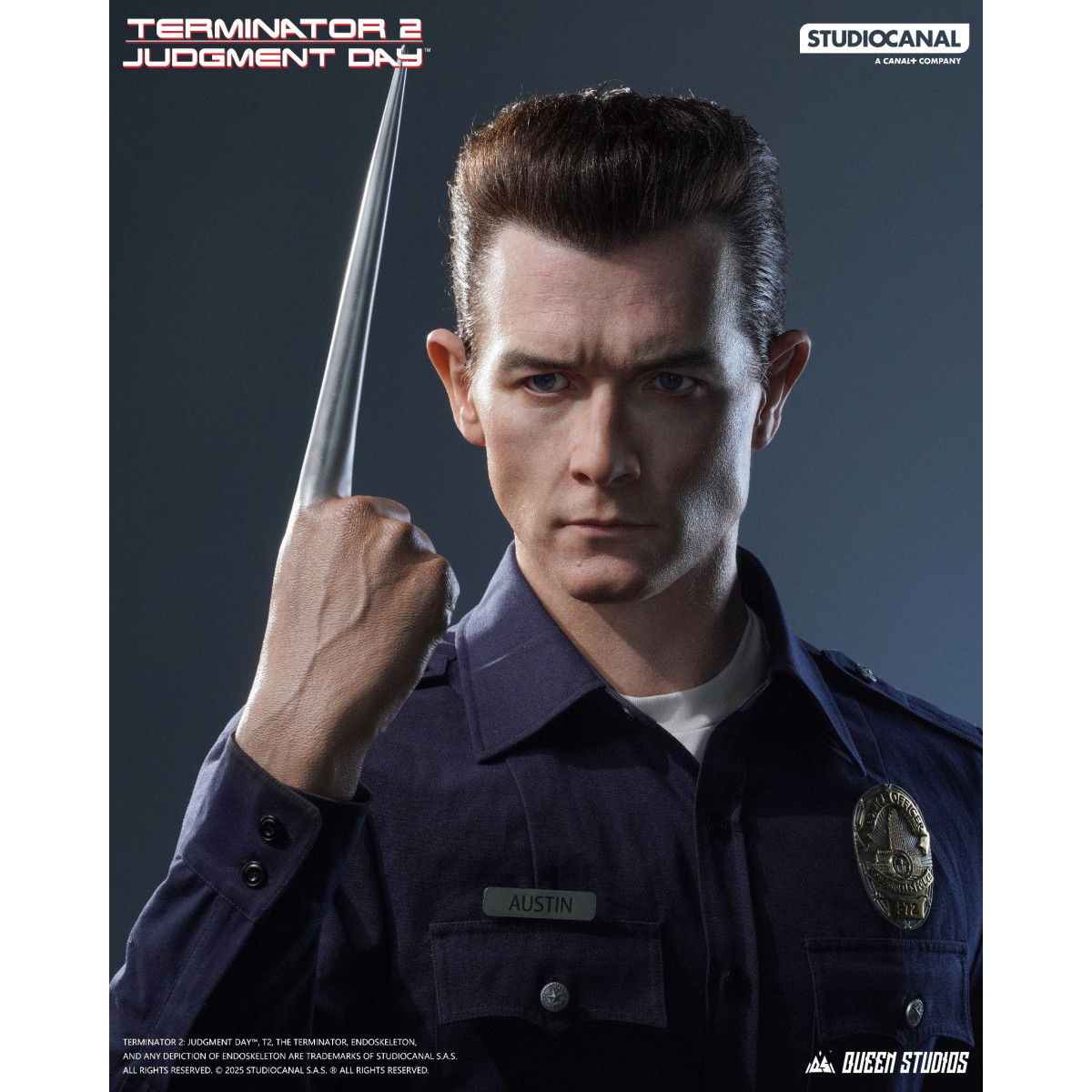 Queen studios - Terminator 2 - T1000 Life Size Bust 2.0