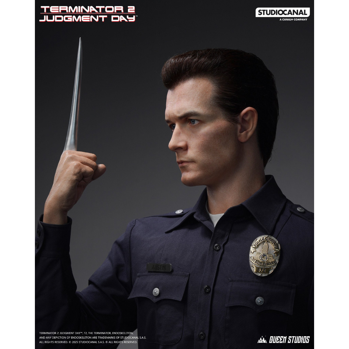 Queen studios - Terminator 2 - T1000 Life Size Bust 2.0