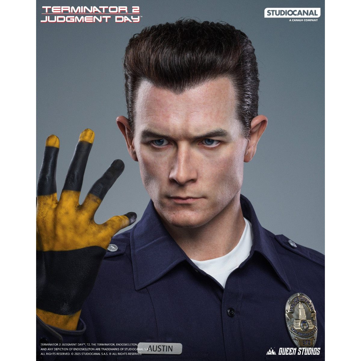 Queen studios - Terminator 2 - T1000 Life Size Bust 2.0