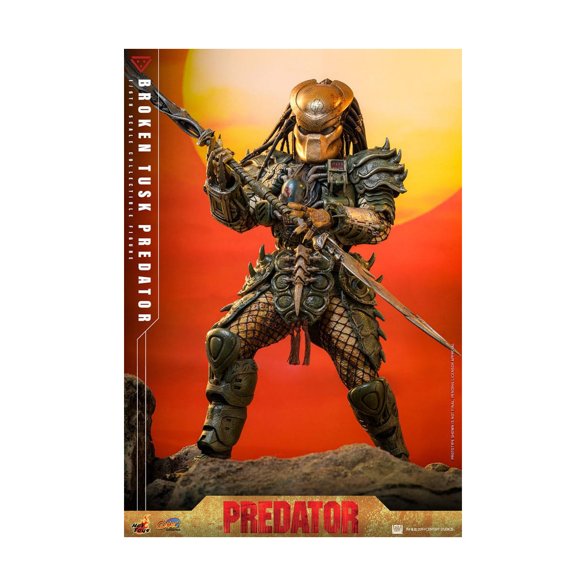 Hot Toys - Alien vs Predator - Broken Tusk Predator 1/6 CMS029