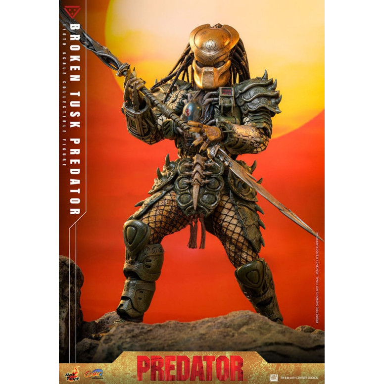 Hot Toys - Alien vs Predator - Broken Tusk Predator 1/6 CMS029