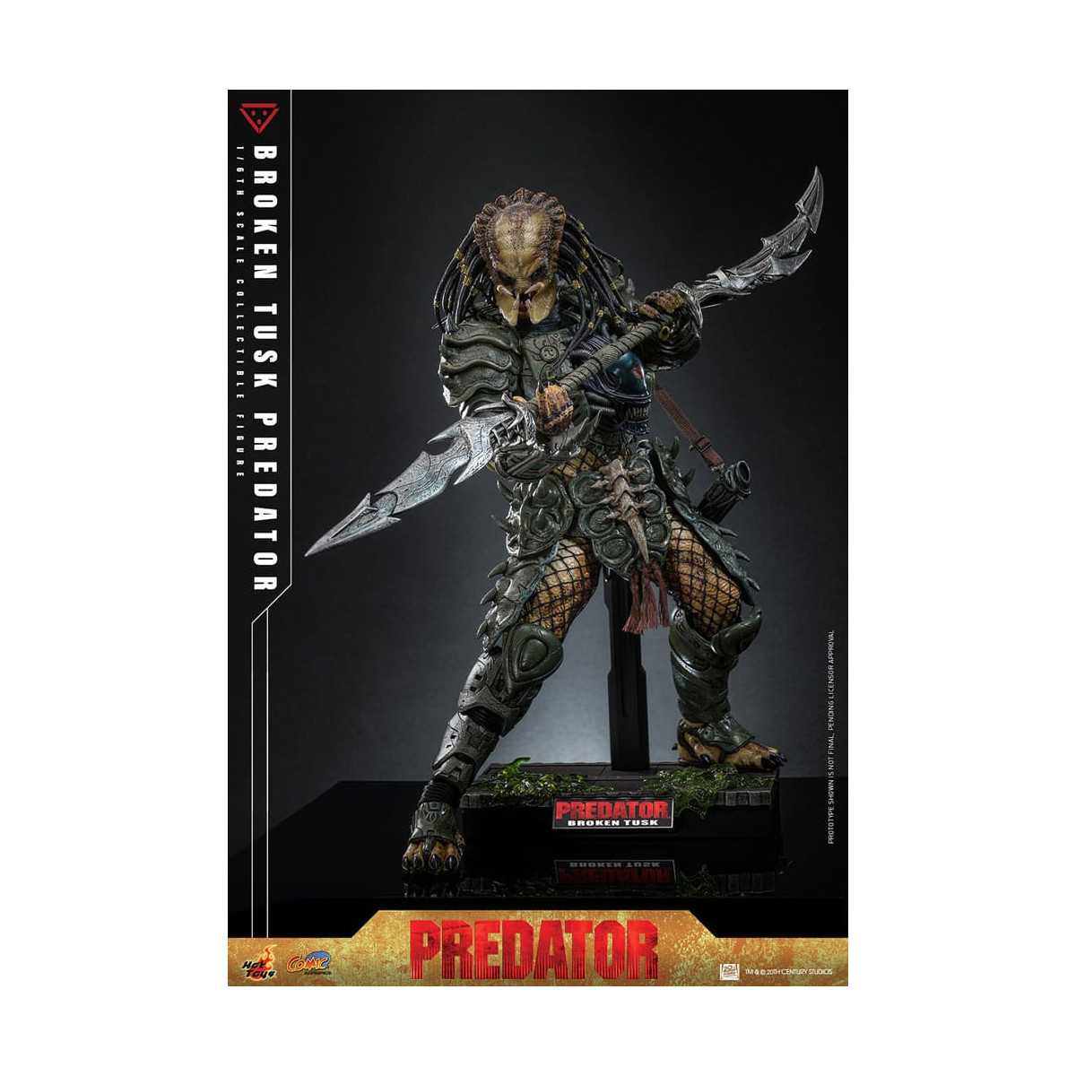 Hot Toys - Alien vs Predator - Broken Tusk Predator 1/6 CMS029