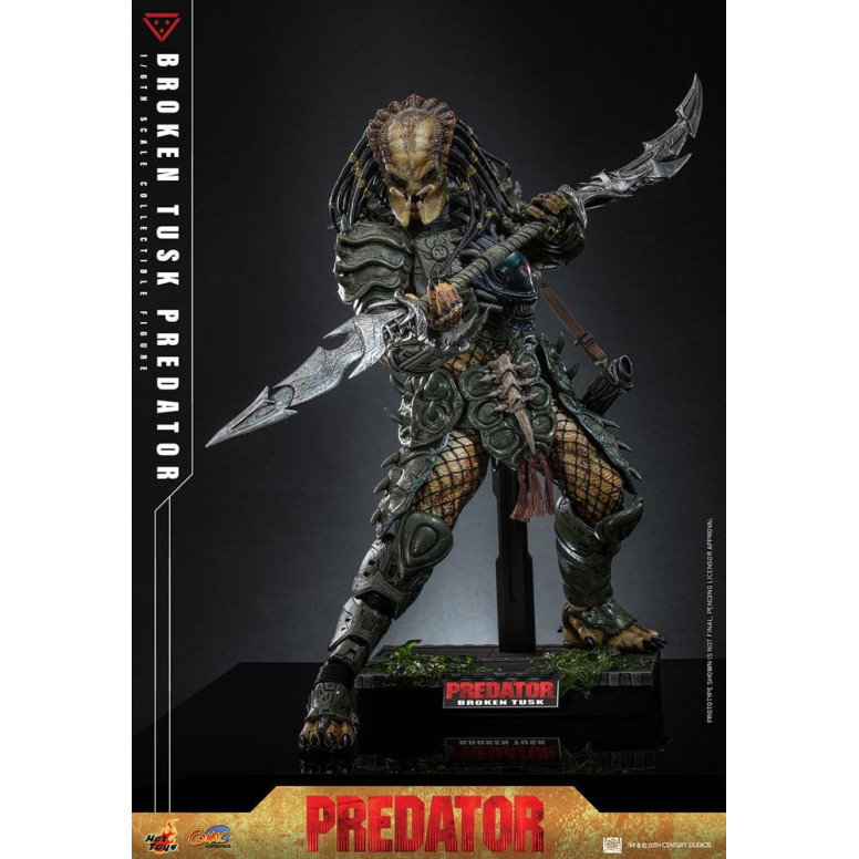 Hot Toys - Alien vs Predator - Broken Tusk Predator 1/6 CMS029