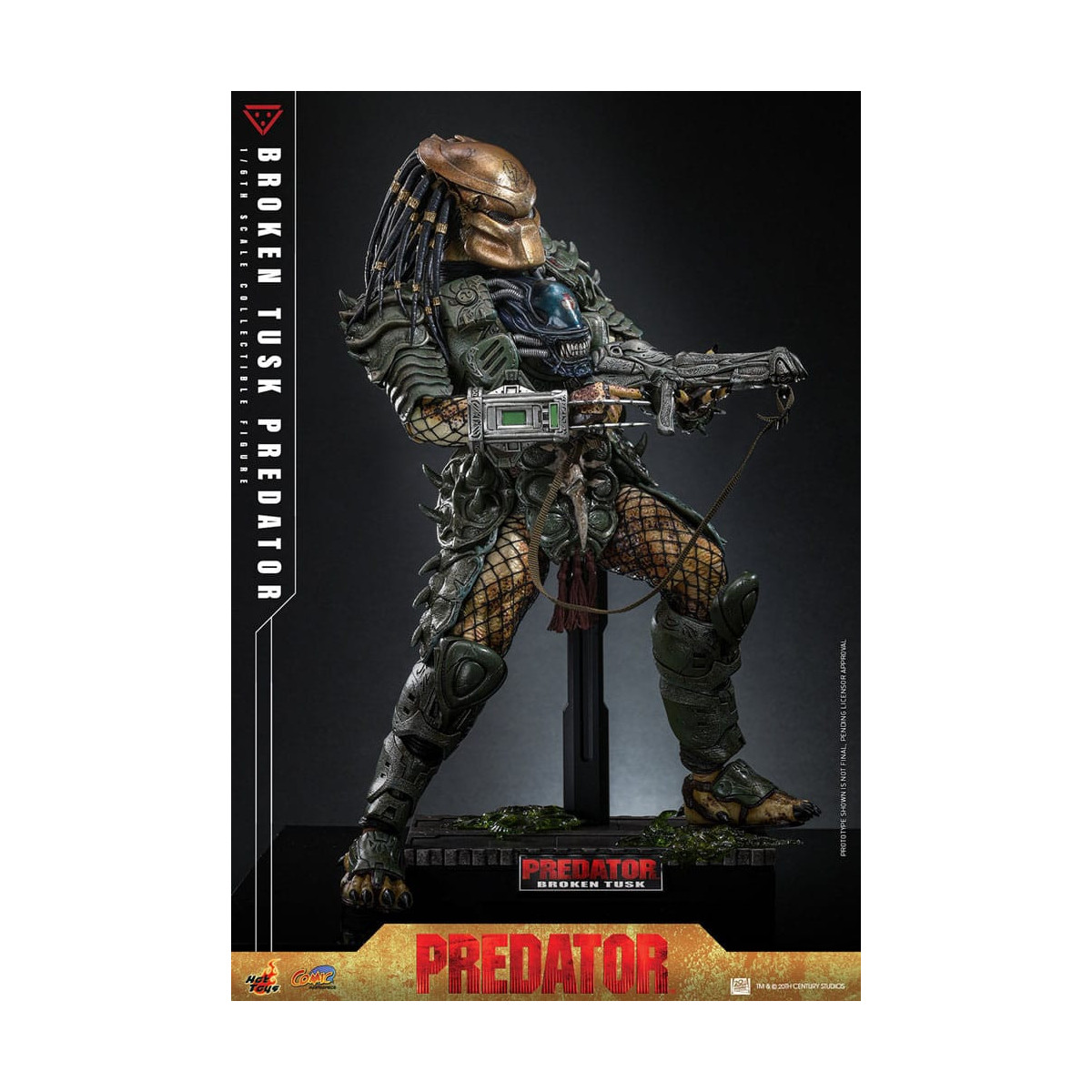 Hot Toys - Alien vs Predator - Broken Tusk Predator 1/6 CMS029