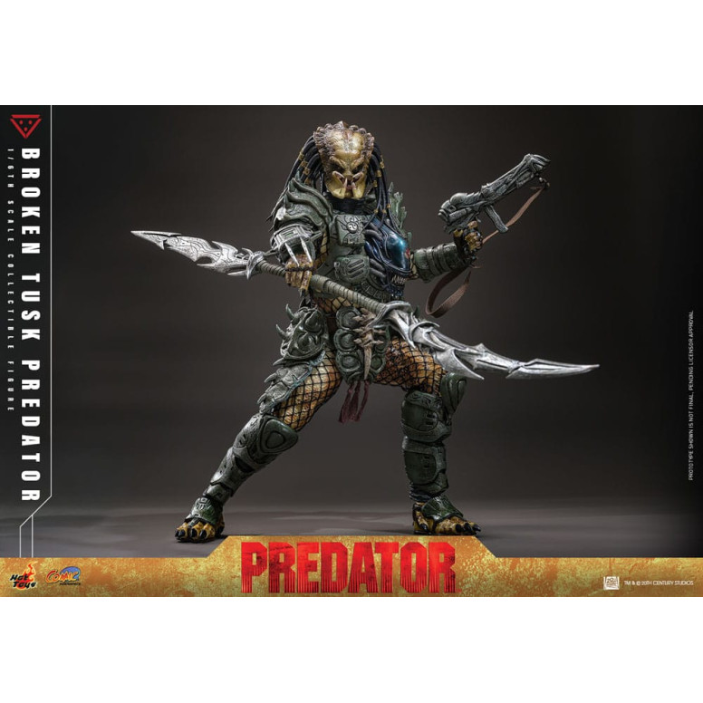 Hot Toys - Alien vs Predator - Broken Tusk Predator 1/6 CMS029