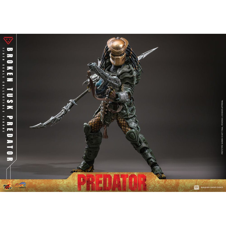 Hot Toys - Alien vs Predator - Broken Tusk Predator 1/6 CMS029