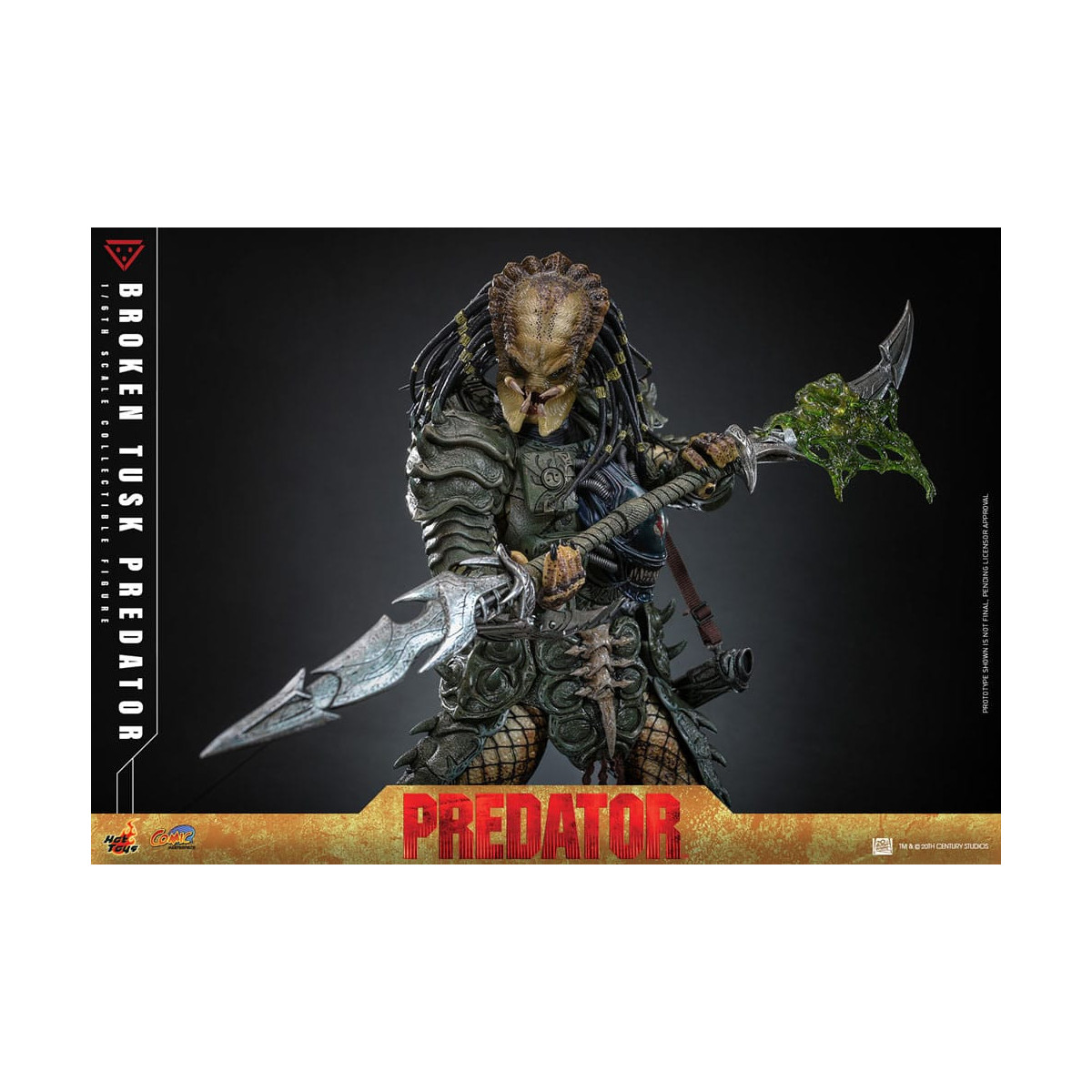 Hot Toys - Alien vs Predator - Broken Tusk Predator 1/6 CMS029