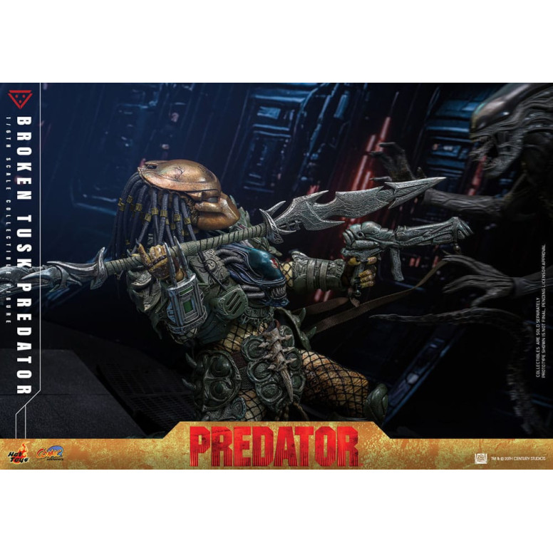 Hot Toys - Alien vs Predator - Broken Tusk Predator 1/6 CMS029