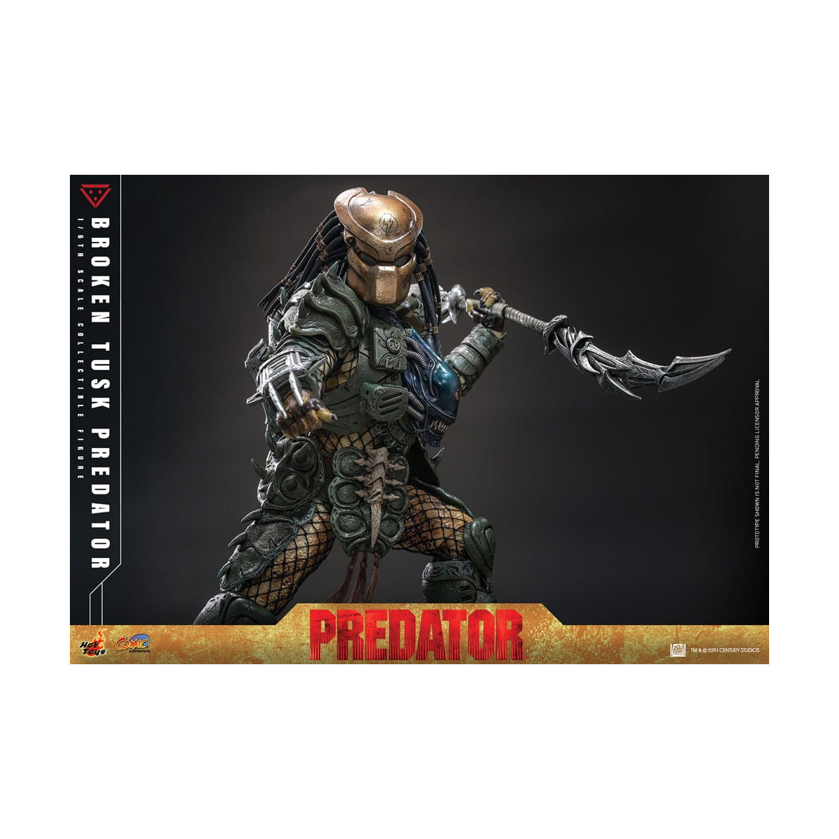 Hot Toys - Alien vs Predator - Broken Tusk Predator 1/6 CMS029