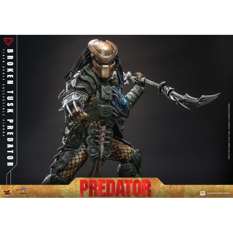 Hot Toys - Alien vs Predator - Broken Tusk Predator 1/6 CMS029