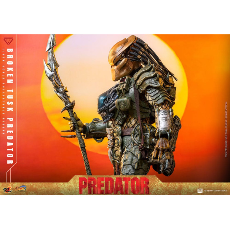 Hot Toys - Alien vs Predator - Broken Tusk Predator 1/6 CMS029