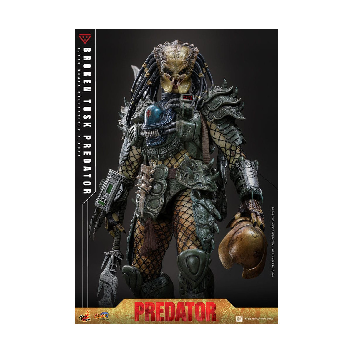 Hot Toys - Alien vs Predator - Broken Tusk Predator 1/6 CMS029