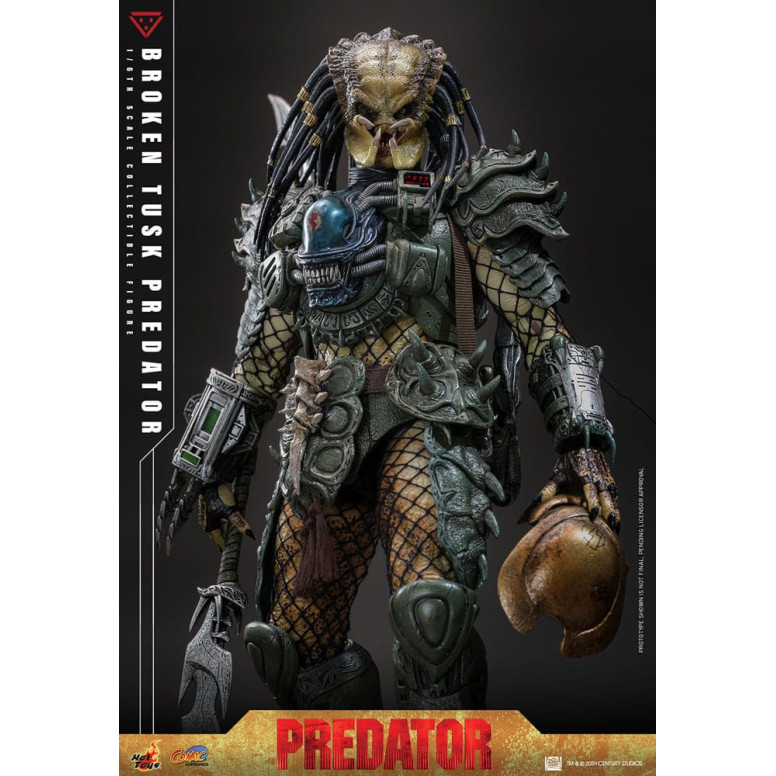 Hot Toys - Alien vs Predator - Broken Tusk Predator 1/6 CMS029