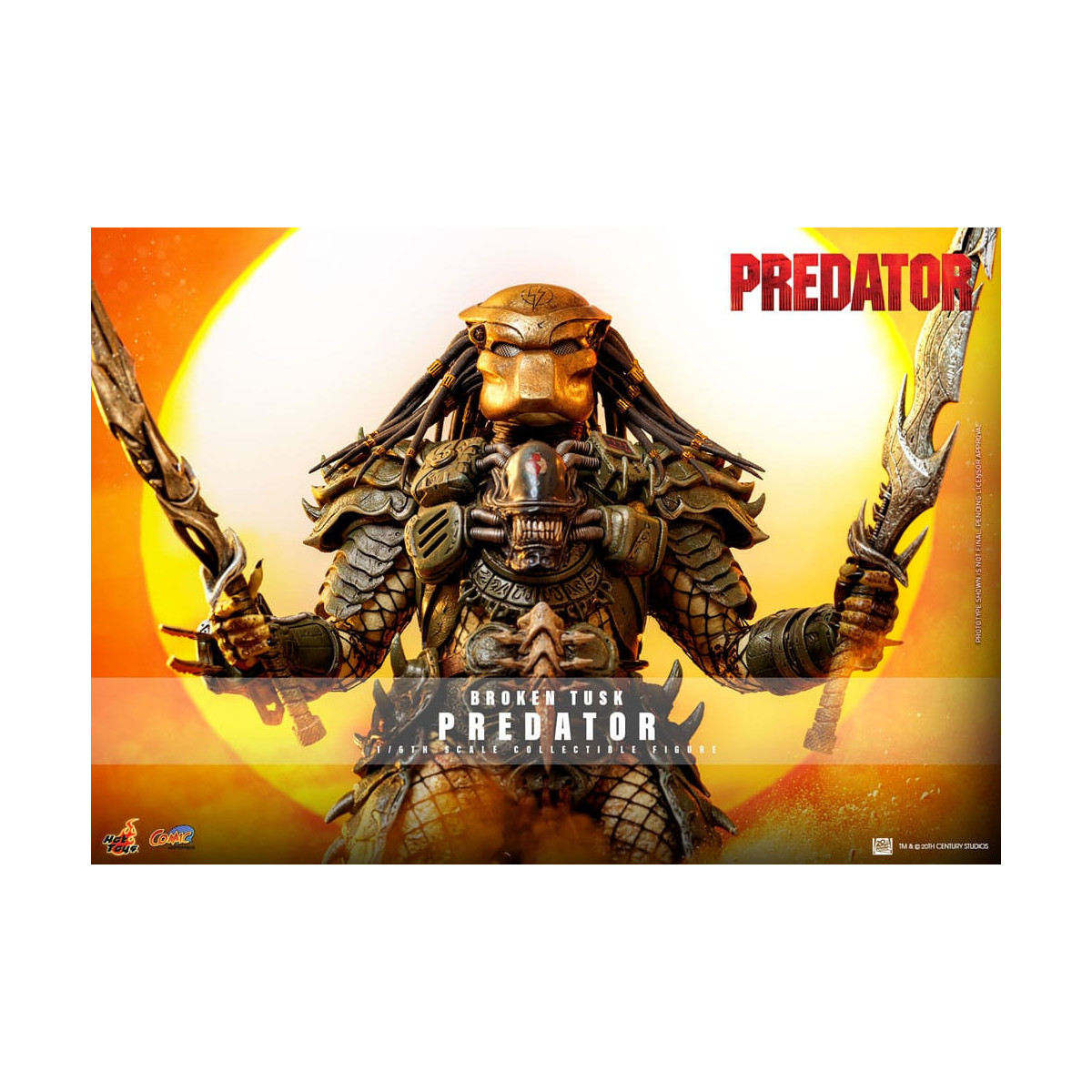 Hot Toys - Alien vs Predator - Broken Tusk Predator 1/6 CMS029