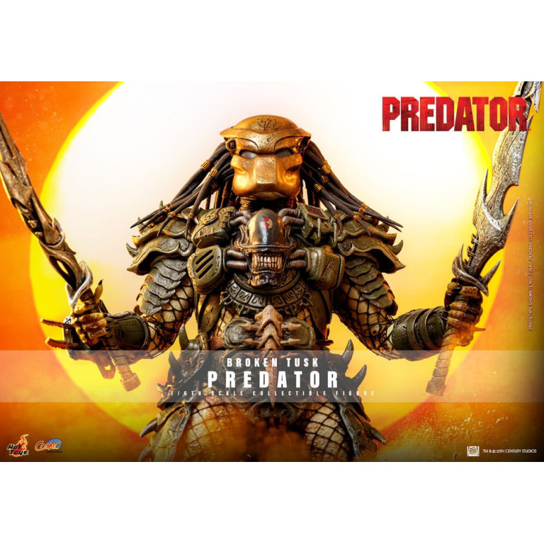 Hot Toys - Alien vs Predator - Broken Tusk Predator 1/6 CMS029