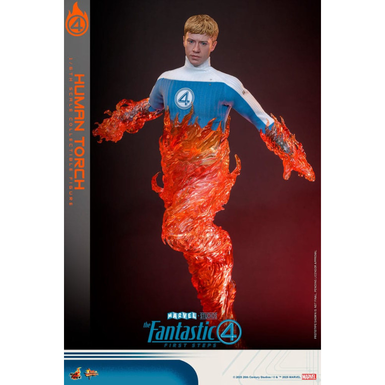 Hot Toys Marvel - Fantastic Four: First Steps - Human Torch MMS 1/6 - Johnny Storm