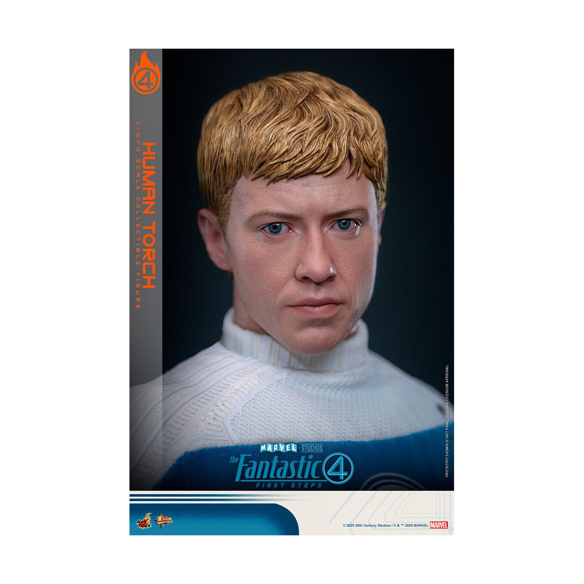 Hot Toys Marvel - Fantastic Four: First Steps - Human Torch MMS 1/6 - Johnny Storm