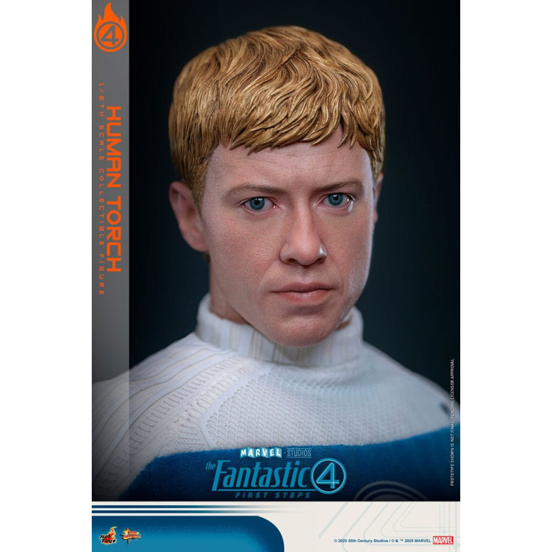 Hot Toys Marvel - Fantastic Four: First Steps - Human Torch MMS 1/6 - Johnny Storm