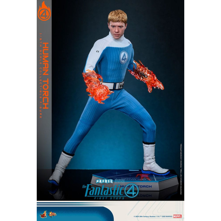 Hot Toys Marvel - Fantastic Four: First Steps - Human Torch MMS 1/6 - Johnny Storm