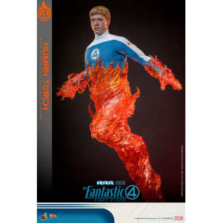 Hot Toys Marvel - Fantastic Four: First Steps - Human Torch MMS 1/6 - Johnny Storm