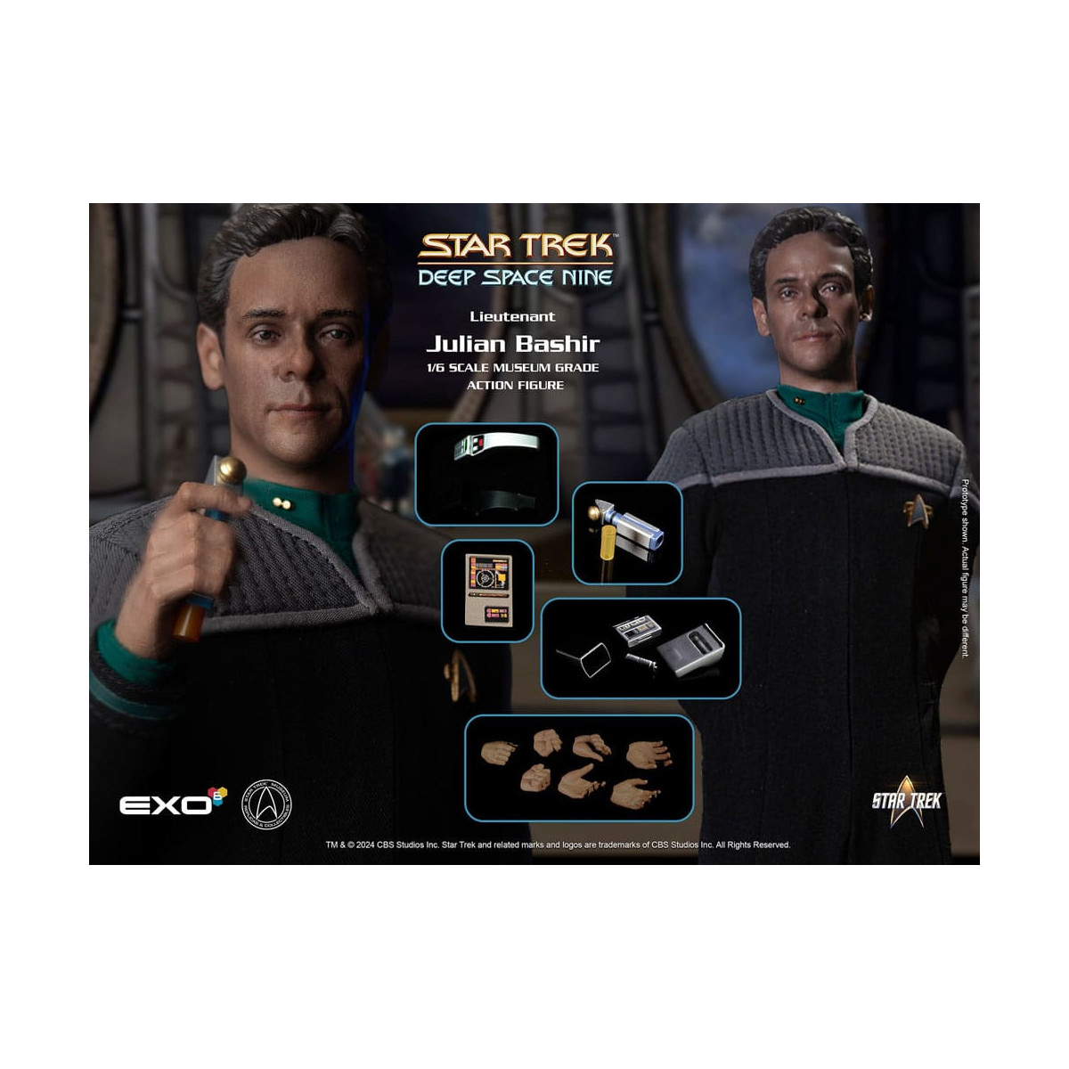 EXO-6 - Star Trek: Deep Space Nine - Julian Bashir 1:6 Scale Figure