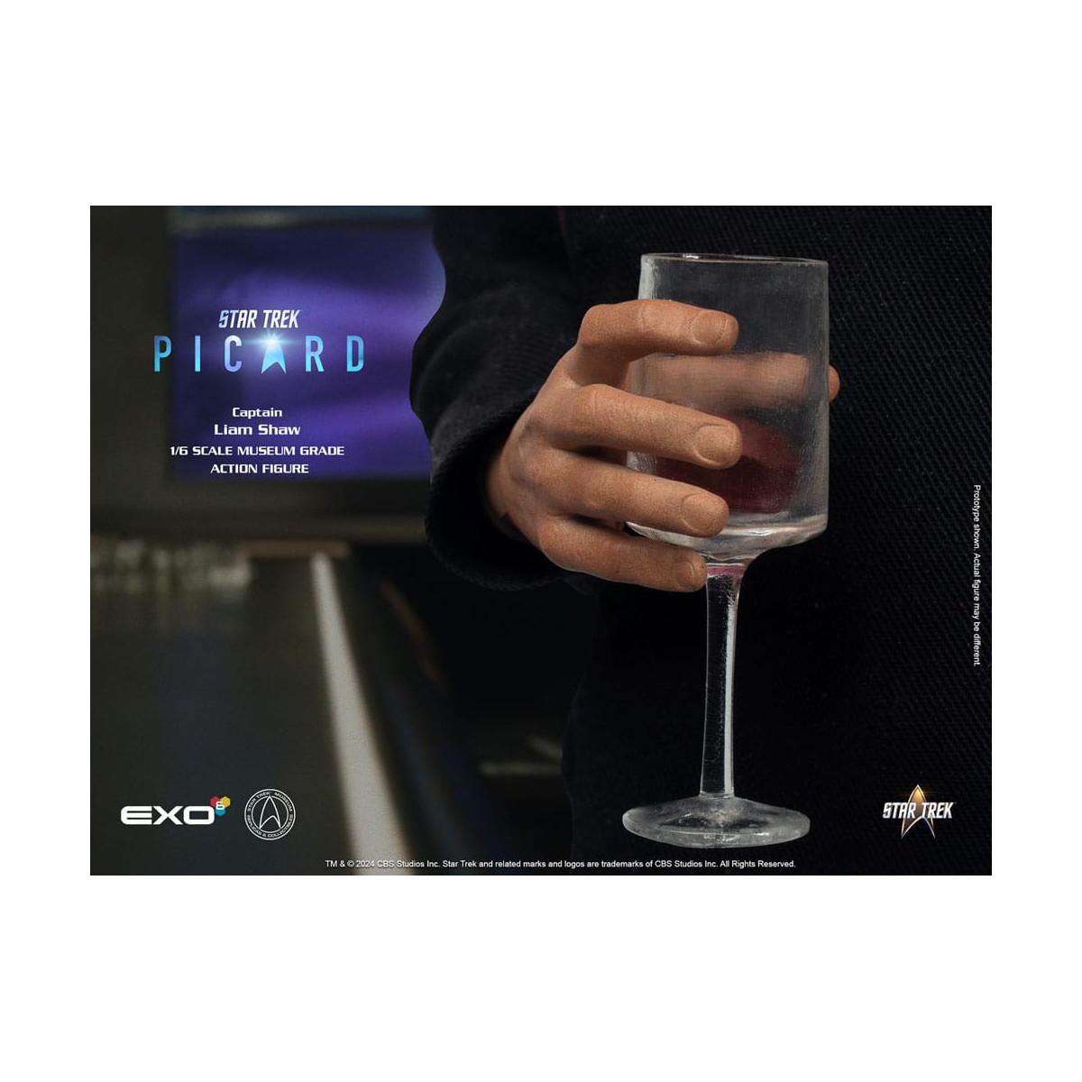 EXO-6 - Star Trek: Picard - Captain Liam Shaw 1:6 Scale Figure