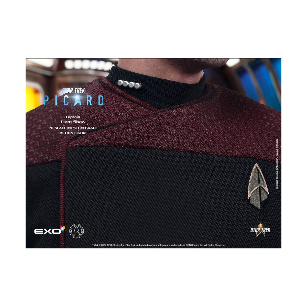 EXO-6 - Star Trek: Picard - Captain Liam Shaw 1:6 Scale Figure