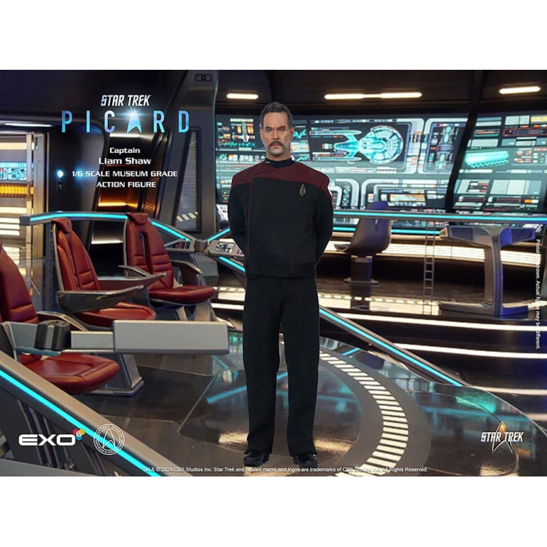 EXO-6 - Star Trek: Picard - Captain Liam Shaw 1:6 Scale Figure