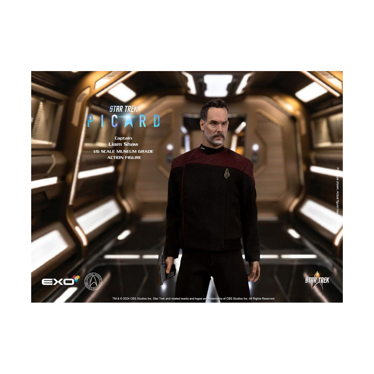 EXO-6 - Star Trek: Picard - Captain Liam Shaw 1:6 Scale Figure