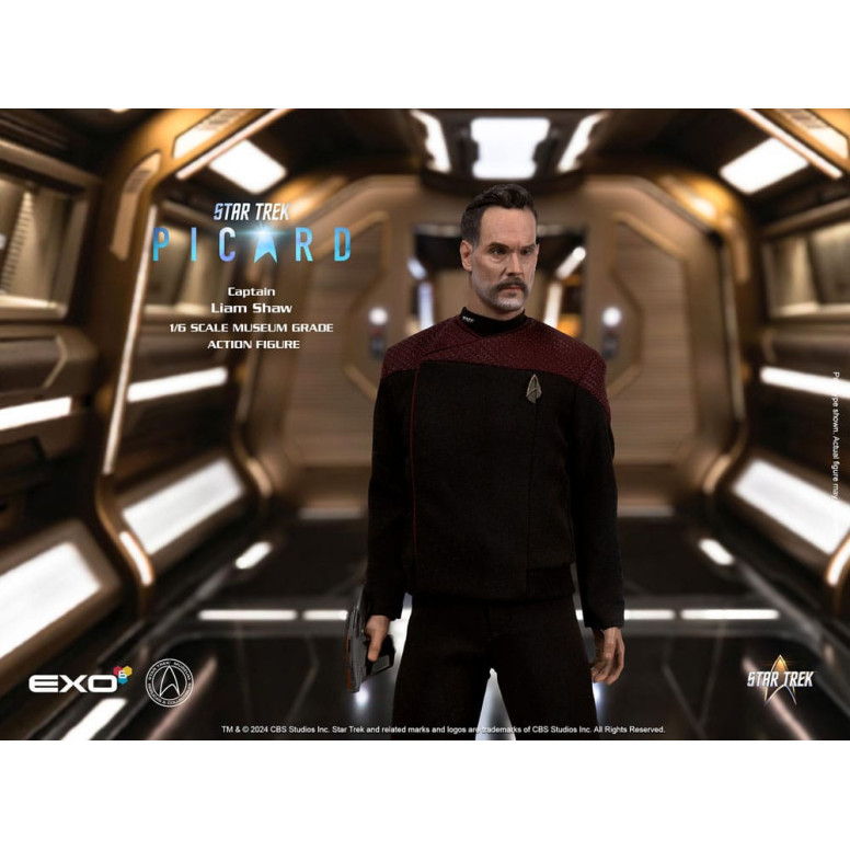 EXO-6 - Star Trek: Picard - Captain Liam Shaw 1:6 Scale Figure