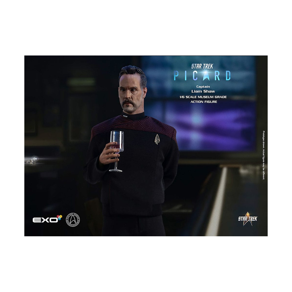 EXO-6 - Star Trek: Picard - Captain Liam Shaw 1:6 Scale Figure