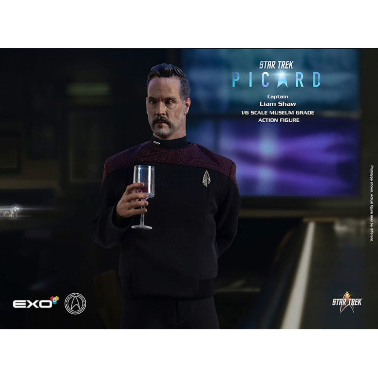 EXO-6 - Star Trek: Picard - Captain Liam Shaw 1:6 Scale Figure
