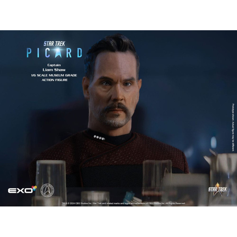 EXO-6 - Star Trek: Picard - Captain Liam Shaw 1:6 Scale Figure