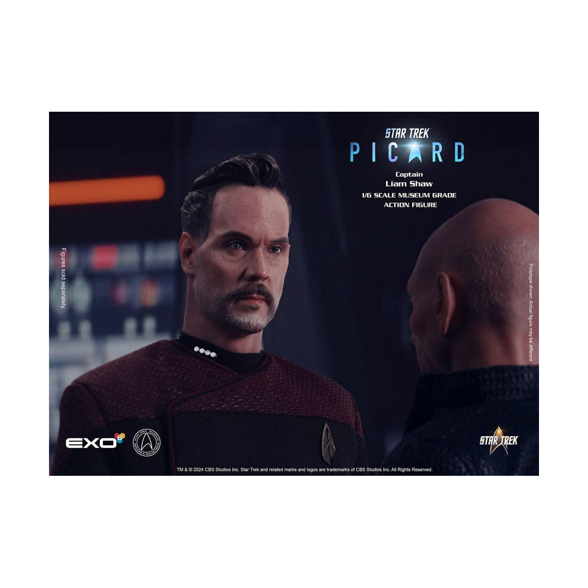 EXO-6 - Star Trek: Picard - Captain Liam Shaw 1:6 Scale Figure