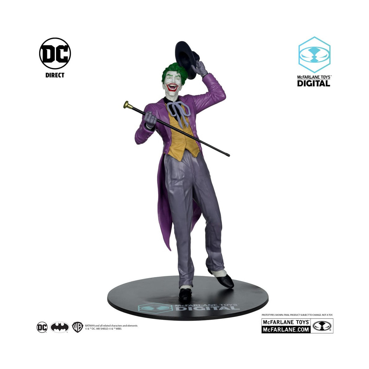 Mc Farlane Toys Digital DC Direct - The Joker by Jason Fabok PVC 1/6