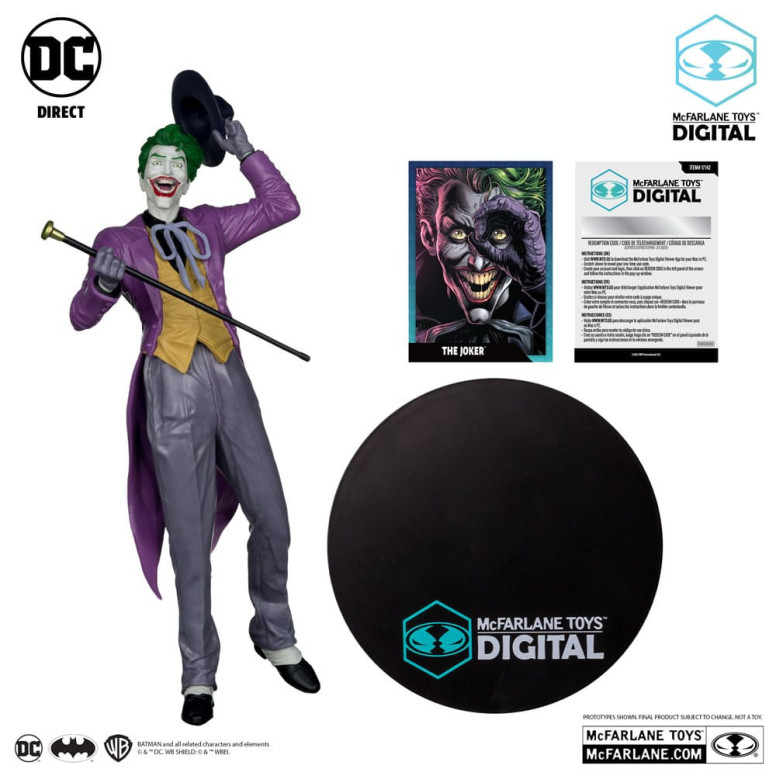 Mc Farlane Toys Digital DC Direct - The Joker by Jason Fabok PVC 1/6