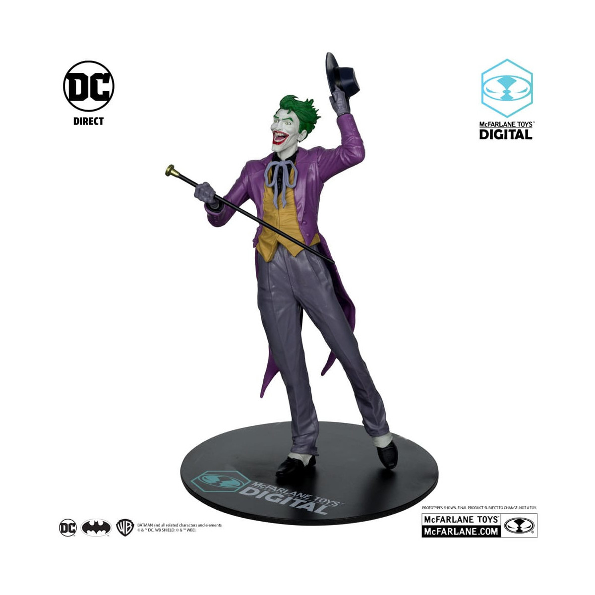 Mc Farlane Toys Digital DC Direct - The Joker by Jason Fabok PVC 1/6