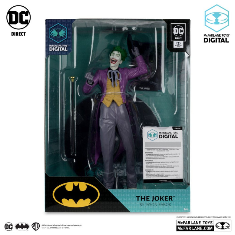 Mc Farlane Toys Digital DC Direct - The Joker by Jason Fabok PVC 1/6