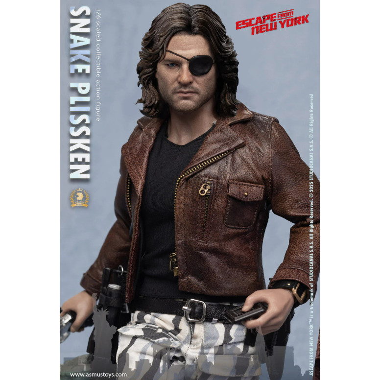 Asmus Toys - Snake Plissken Sculpted Hair 1/6 - Escape from NY