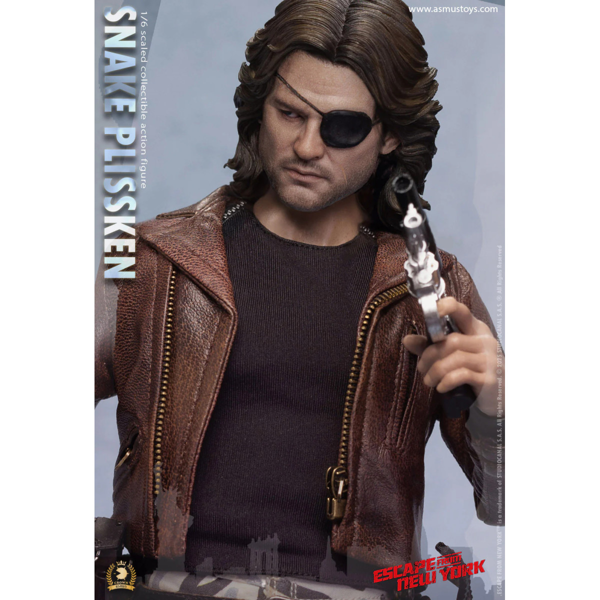 Asmus Toys - Snake Plissken Sculpted Hair 1/6 - Escape from NY
