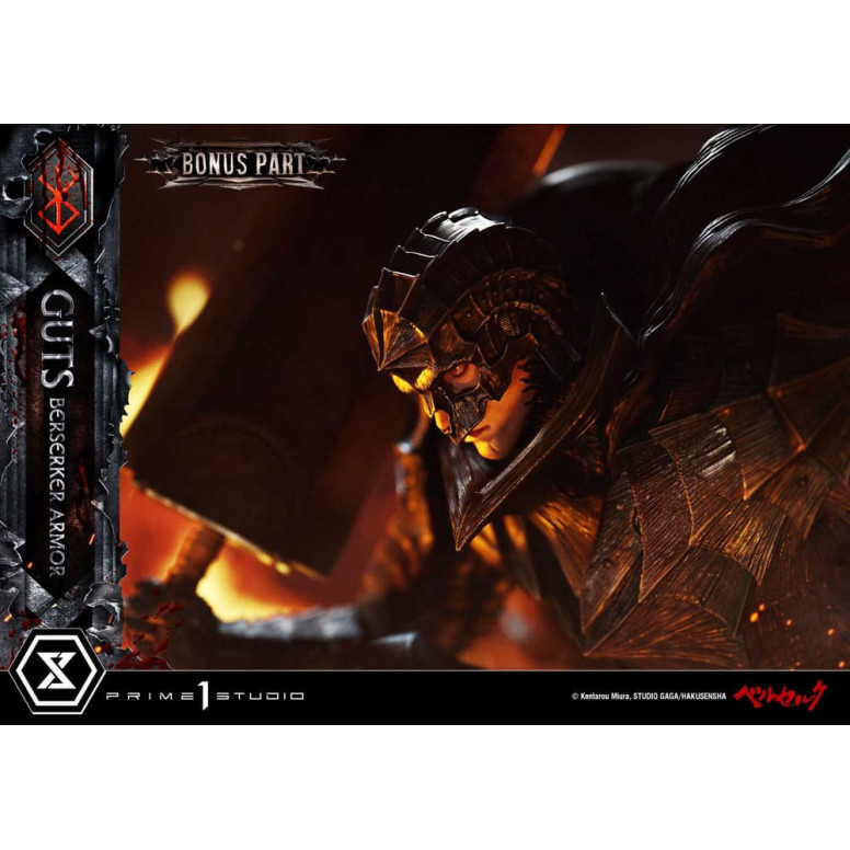 Prime 1 Studio Berserk - Guts Berserker Armor (Grunbeld vs. Guts) Deluxe Bonus Version 1/4 Ultimate Premium Masterline
