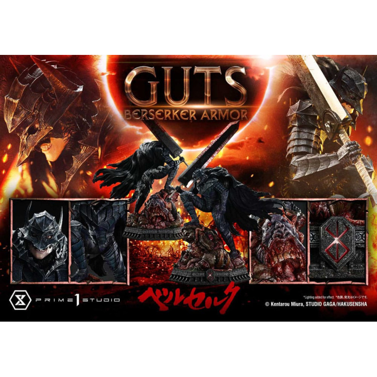 Prime 1 Studio Berserk - Guts Berserker Armor (Grunbeld vs. Guts) 1/4 Ultimate Premium Masterline