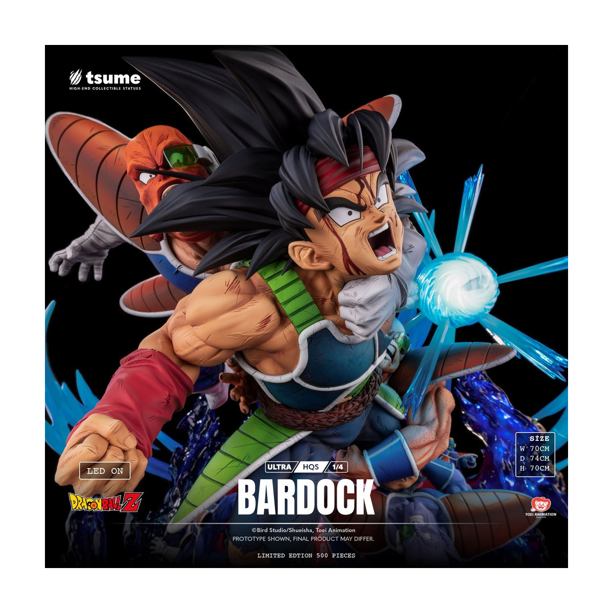 Tsume Dragon Ball Z - BARDOCK ULTRA HQS 1/4