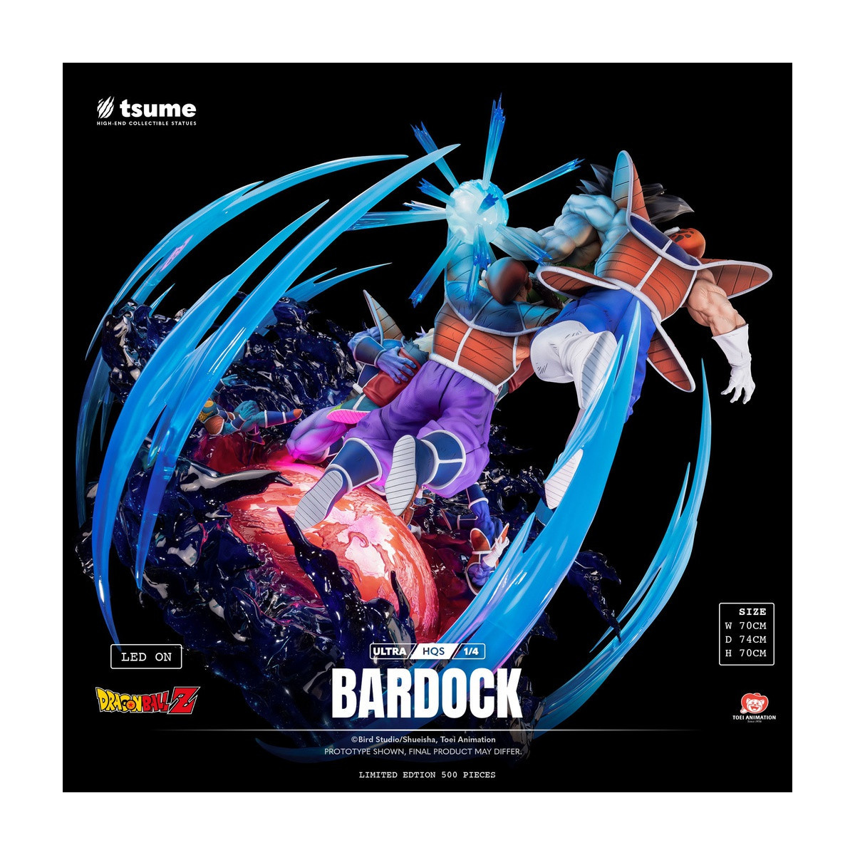 Tsume Dragon Ball Z - BARDOCK ULTRA HQS 1/4