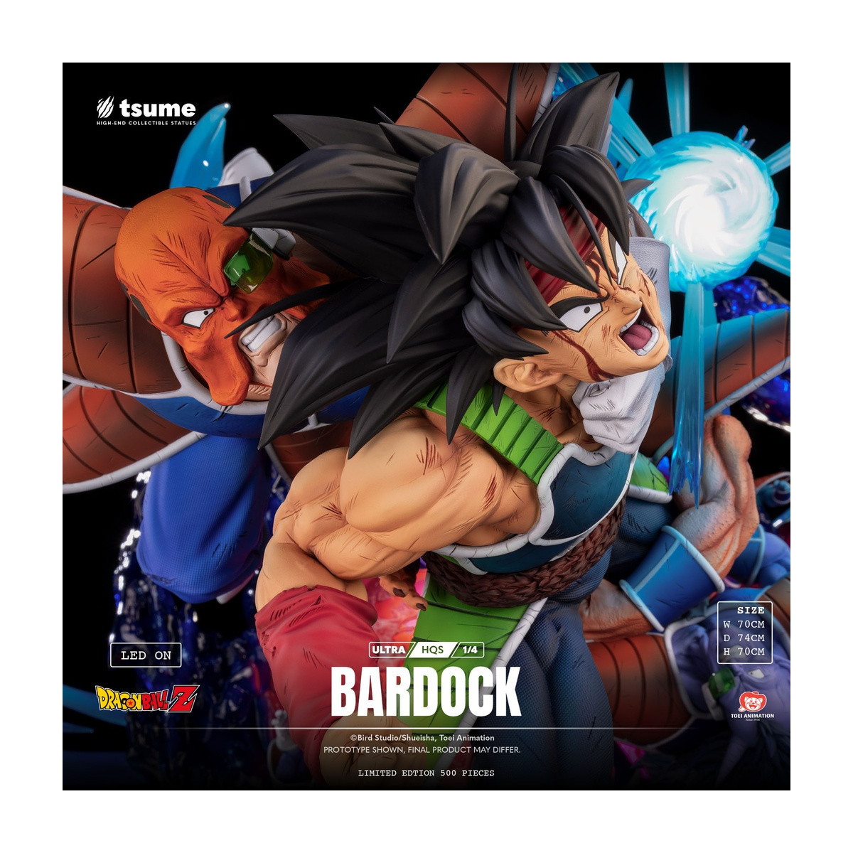 Tsume Dragon Ball Z - BARDOCK ULTRA HQS 1/4