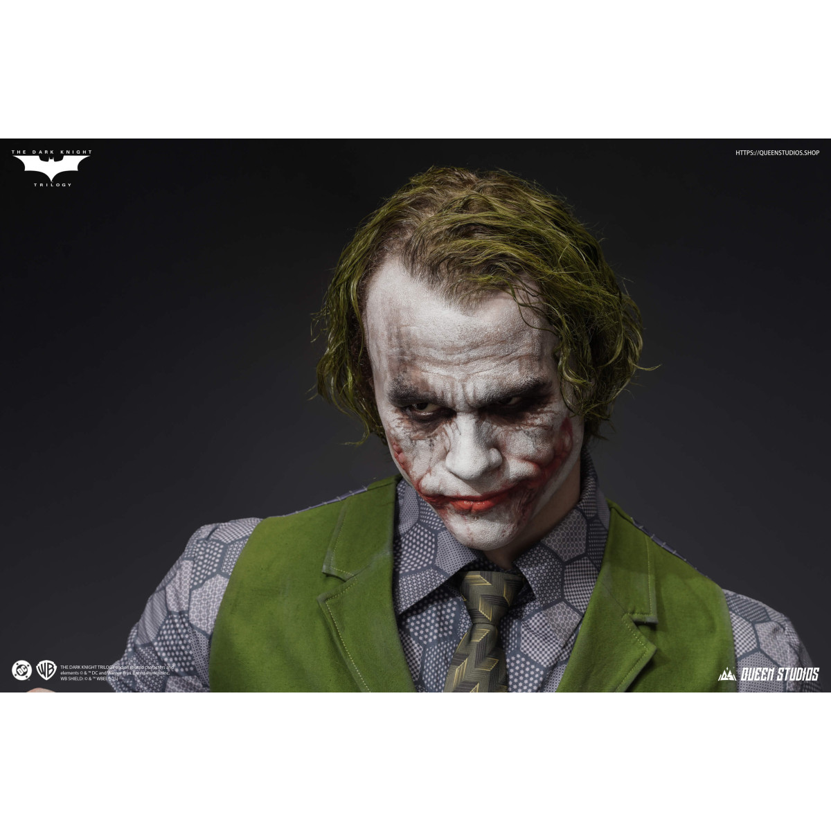 Queen Studios -  DC Comics - The Joker (The Dark Knight) Life-size Bust
