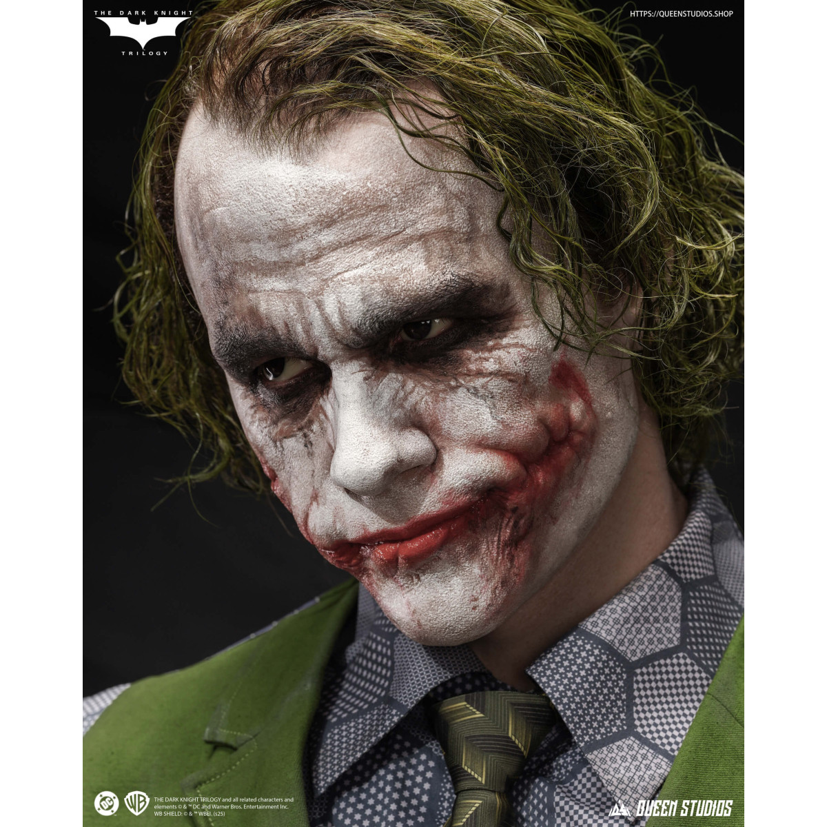 Queen Studios -  DC Comics - The Joker (The Dark Knight) Life-size Bust