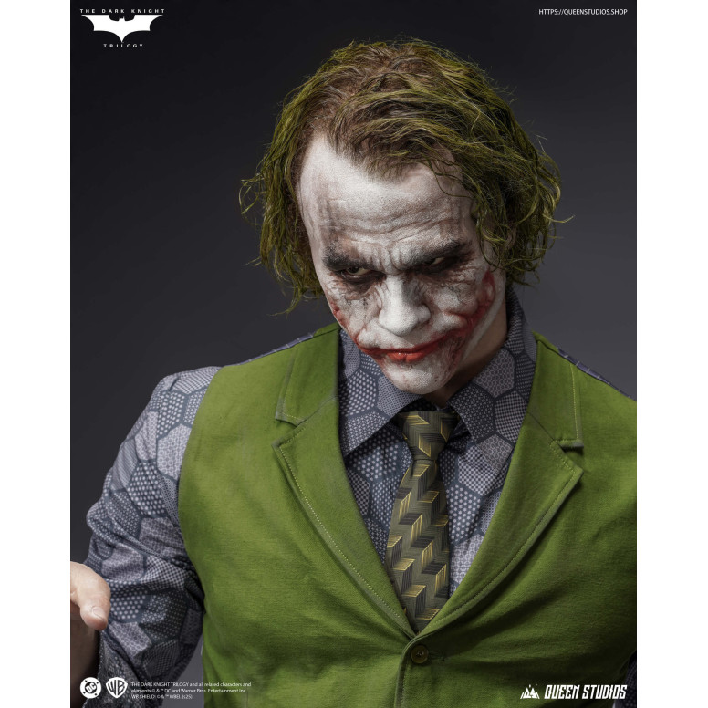 Queen Studios -  DC Comics - The Joker (The Dark Knight) Life-size Bust